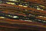 Polished Tiger Iron Stromatolite Slab - Billion Years #162002-1